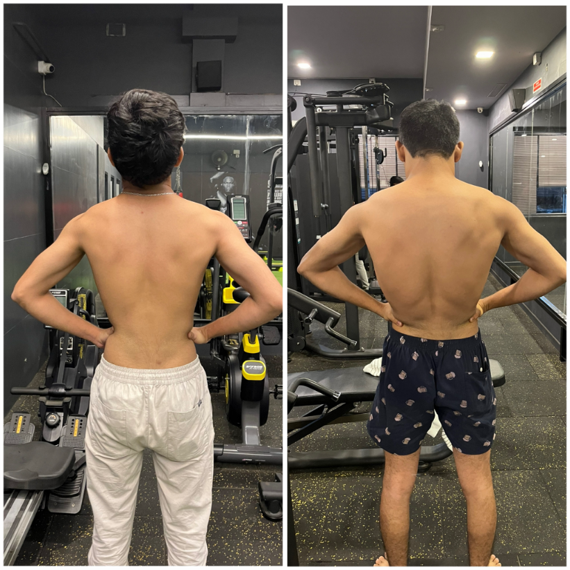 Client 12-week transformation