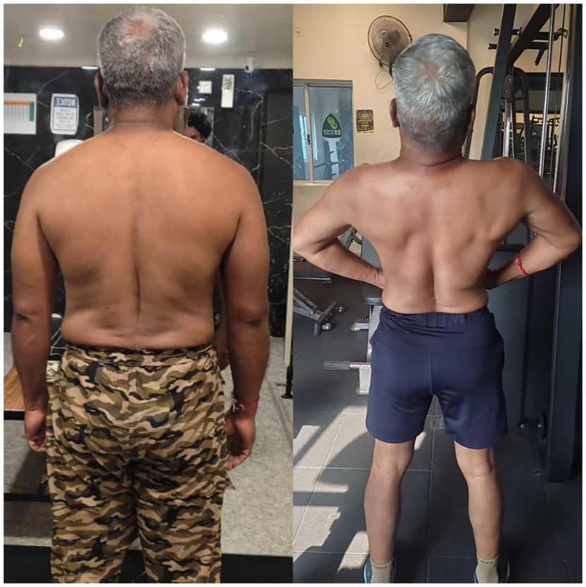 Client 12-week transformation